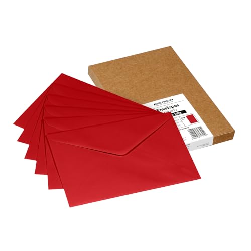 Emerson Briefumschläge bunte postkarten blanko DIN C5 (25...