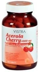 Vitamin C Vistra Acerola Cherry Vitamin C 1000 Mg Plus Citrus Bioflavonoids