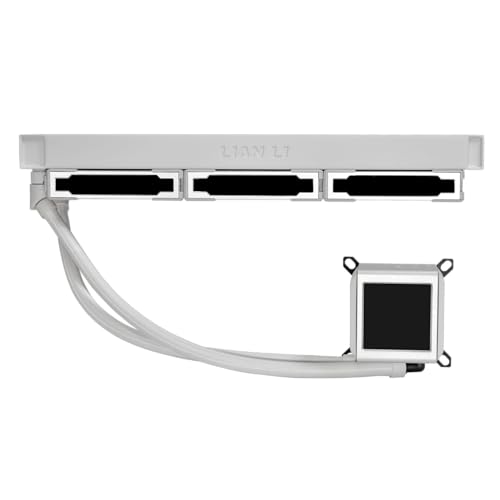 Image of Lian Li GA II LCD 360MM AIO - Asetek 8th Gen - 2.88 inch IPS LCD screen liquid cooler - Screen recording for videos and photos - Pre-installed daisy-chained ARGB fans or UNI FAN SL-INF fans (GA2ALCD36INW)