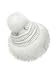 Soul Young Women's Faux Fur Hat Black Russian Cossack Knit Pompom Ski Snow Cap for Winter White(One Size,White)
