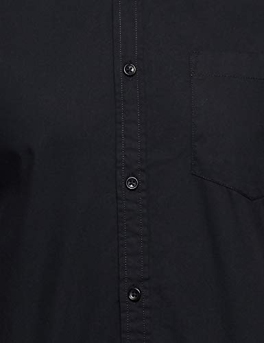 Image of Amazon Brand - Symbol Men's Cotton Shirt | Casual | Plain | Half Sleeve | Summer - Regular Fit (Available in Plus Sizes)