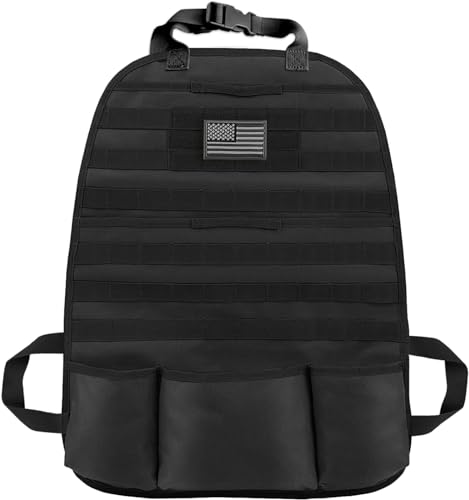 Organizador para el asiento del coche, Organizador táctico para el del coche, Organizador táctico para el respaldo del asiento del coche, Organizador suspendido para el asiento delantero del vehículo