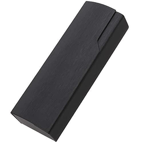 StarrySpirit メガネケース サングラスケース 眼鏡ケース ハード シンプル スリム レディース SMK6 (シャイニングブラック)