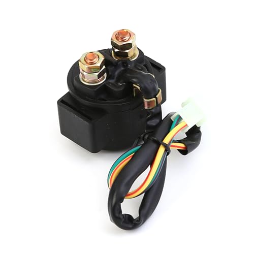 Nomocale 1 PC Motorcycle 12V Starter Relay, Waterproof Housing +