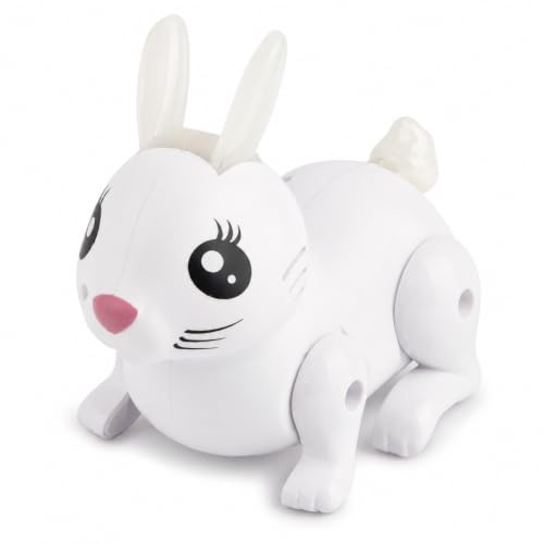 Image of Zest 4 Toyz Musical Rabbit Toy for Kids Action Walking Bunny Swings Ears & Tail Light & Sound Toy Best Birthday Gift(White)