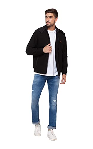 Image of Spykar Men's Cotton Solid Regular Jacket (MJK02BBHW062)