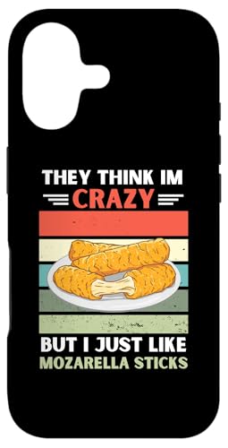 ���B���e�[�W They Think Im Crazy But I Just Like Mozarella Sticks�B �X�}�z�P�[�X iPhone 17 �p