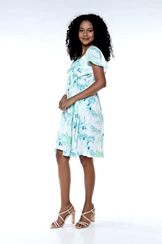 Image of Hawaii Hangover Family Matching Hawaiian Clothes, Orchid Breeze White | Family matching Hawaiian outfits, Orchid Breeze White, lightweight rayon, machine washable, tropical floral print, luaus