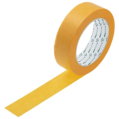 FineLineTape PowerGold - 38 mm x 50 m - 6 rouleaux - Ruban adhésif universel - Pour des bords de couleur précis au niveau professionnel, même en cas de couches multiples Cover