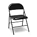 OFM ESS Collection Multipurpose Metal Folding Chair, Pack of 4, in Black (ESS-8200-BLK)