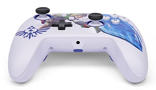 Powera Enhanced Wired Controller For Nintendo Switch - Master Sword Attack Zelda Link #TOP7