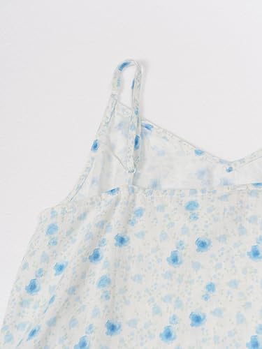 Robe de plage sans manches en lin fluide pour les loisirs d'été - 6