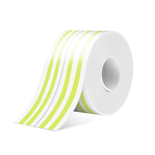 Qiyuezhuangshi01 Waterproof Tape, Kitchen Waterproof And Mildewproof Tape Acrylic Adhesive Waterproof Waterproof Sticker Cookware Oilproof Sticker Moisture-proof Paste Gap Sticker 3.2m*3.8cm Transpare