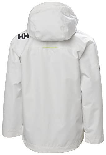 Helly-Hansen Women's Crew Midlayer Fleece Lined Waterproof Windproof Breathable Hooded Rain Coat Jacket2