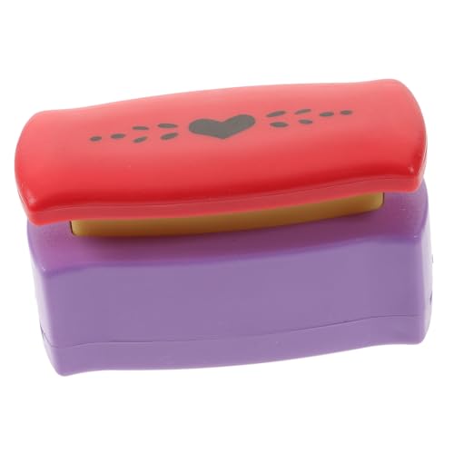 Artibetter Perforadora Manualidades Portátil Para Scrapbooking Diseño Corazón Perforaciones