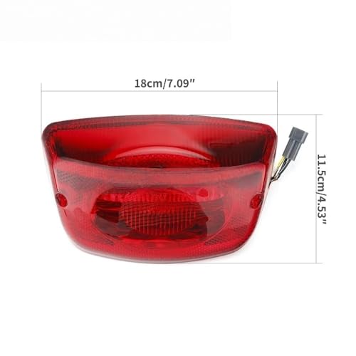 Luces traseras para motocicleta LX 150 y LXV 125 con kit de parada 5