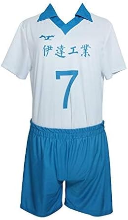 Haikyuu Date Tech Volleyball Uniform Outfit Takanobu Aone Cosplay Costume