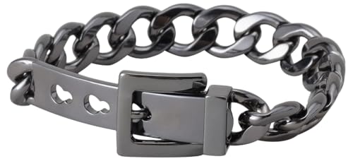 [ティーケー タケオキクチ] ブレスレット・バングル メタルベルトブレスレット 97904800 メンズ ブラックシルバー(009) 00