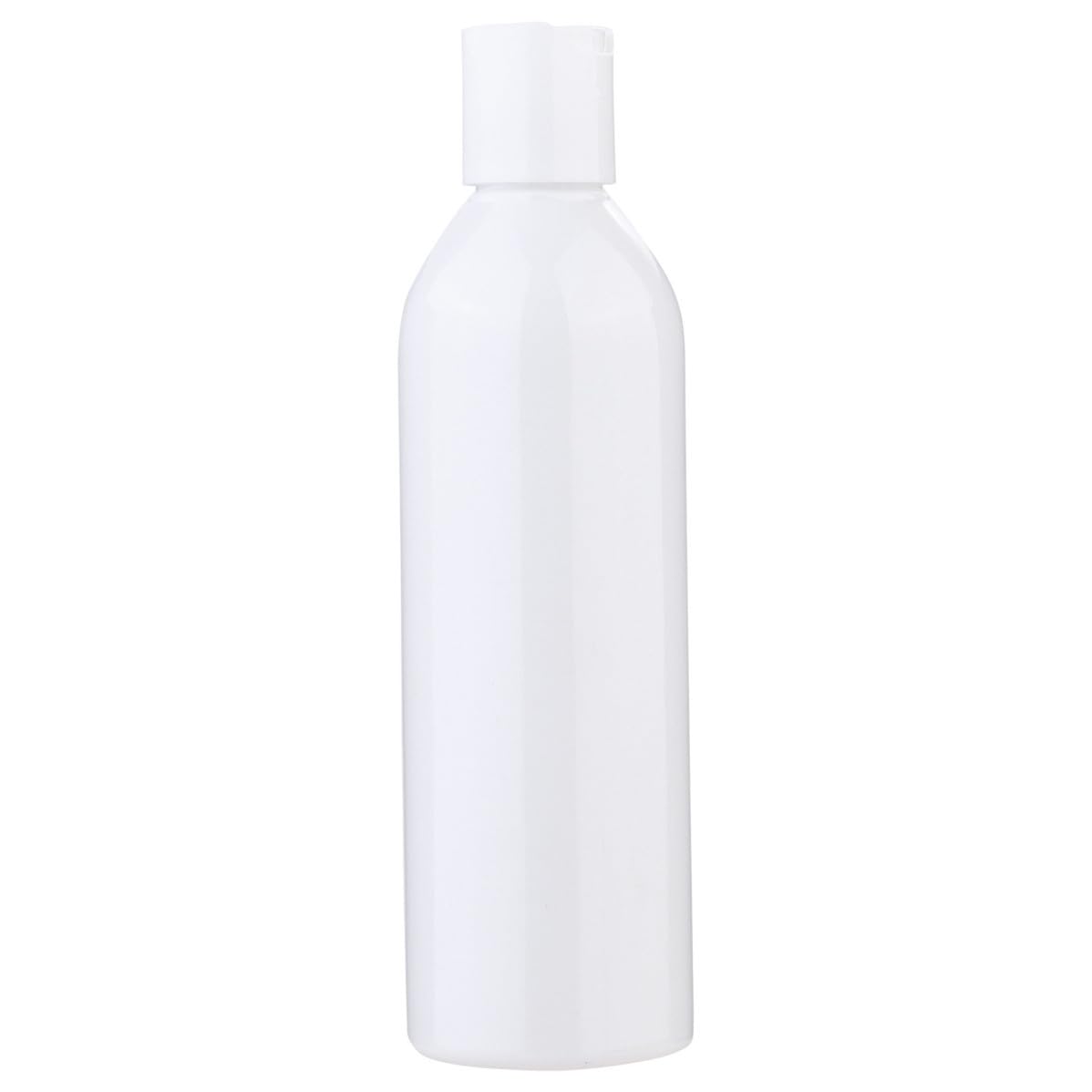 Botellas de Loción de Viaje 250ml Pet Pp Color Claro, 6 Piezas | Rellenables, Fáciles de Llenar, para Champú y Jabón Corporal, Uso Outdoor y Viaje