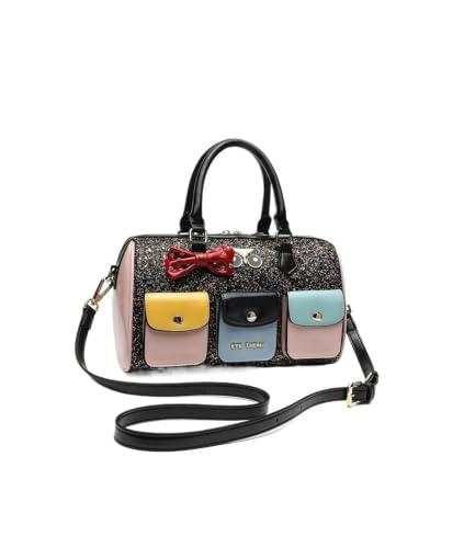 Bolso de mano con diamantes para mujer que inspira confianza y elegancia única