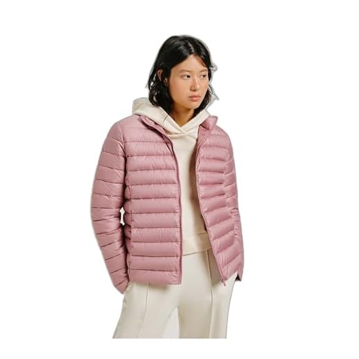 Jaqueta Básica Feminina Puffer Matelassê - Rosa XP