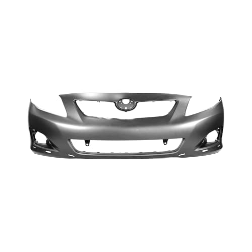 Image of FitParts Compatible with Toyota Corolla 2009-2010 Front Bumper Cover | CAPA Certified, Primed, Ready to Paint, OEM 5211902989, TO1000342