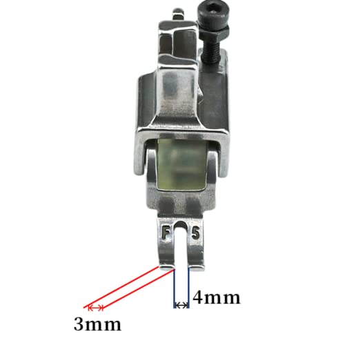 Blooy R58N 0.4cm Pie Prensatelas con Rueda para Máquina de Coser miniatura 7