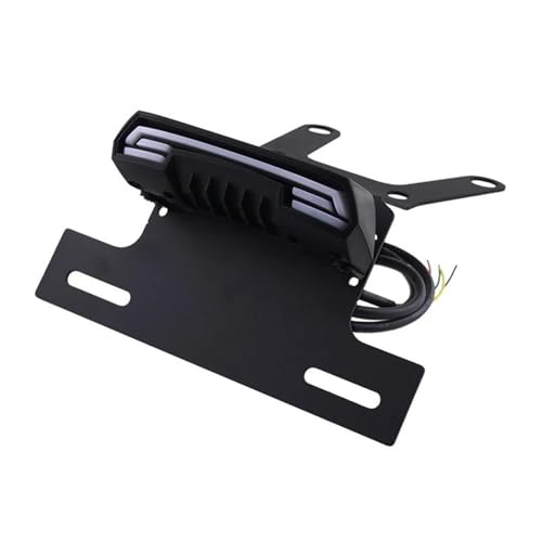 Support de plaque moto avec feu arrière LED et clignotant pour CRF250M 2014 2015 2016