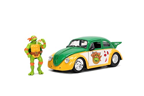 Jada Teenage Mutant Ninja Turtles Volkswagen Drag Beetle 1:24 miniatura 1
