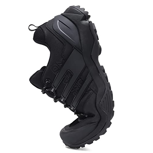Grand Attack Men's Waterproof Hiking Shoes Trekking Backpacking Non Slip Work Shoes Comfortable Trail-Running Travel Sneakers2