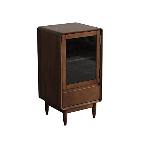 Soporte para botellas y gabinete de vino TOMYEUS madera