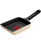  ティファール 玉子焼き器 14×18cm IH ガス火対応 PFOAなどの有害物質不使用 こびりつきにくさ長持ち 「IHチタン･エクセレンス バニラベージュ エッグロースター...