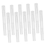 FONDOTIN 10 pièces Lot de Huile pour Ongles Vides Rechargeables avec Pinceau Tubes Transp...