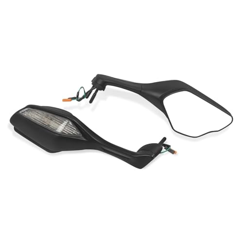 Espejo retrovisor lateral ajustable con luz de giro y señal para CBR1000RR 2017-2023