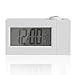 Produktbild Cilnvenie Projektionsuhr LCD-Display Sound Control Decke Projektionsuhr Alarm(Weiß)