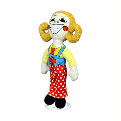 Image of Cute Yellow RED Big Smile Doll Plush Toy