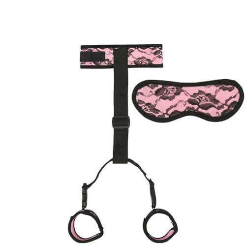 New Sex Bondage BDSM Kit Restraints Sex Toy,Bed Restraint Kit,Under Mattress Restraint Bondage Set with Wrist Ankle Cuff,Game Play for Couple Sweaters KI21-44