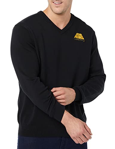 Pull col en V Homme Marvel Amazon Essentials en Maille Douce de Qualité Supérieure - 4