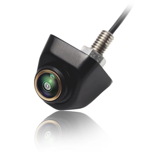 YananAC Cámara Trasera para Coche AHD 1080P, Funciona con Monitores de Radio que Admiten la Señal de Vídeo, Vista Lateral, Cámara de Visión Trasera, Monitor