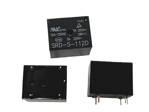 Relais SRD-S-112D 12VDC pour circuits imprimés miniatures DIP5 lot de 2