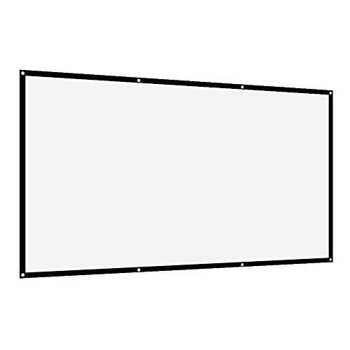 Pantalla de proyección portátil plegable 120 pulgadas 16:9