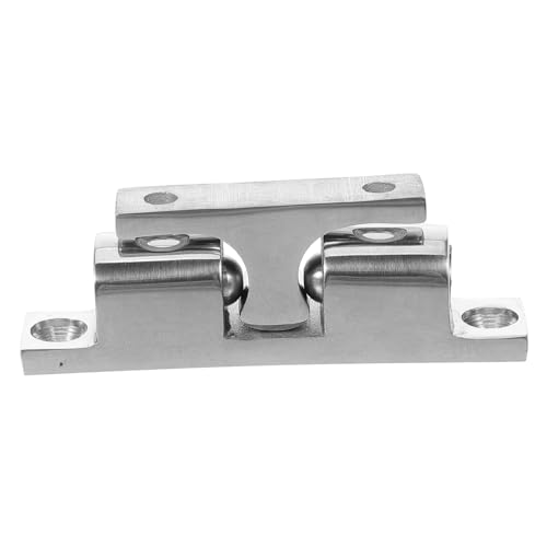 COHEALI Tope De Puerta Para Yate y Embarcaciones, Acero Inoxidable Pulido, Soporte Fijo Antiviento, Cierre Protección Puerta Marina, Resistente a Agua Salada, Accesorio Barco, Unidad Única