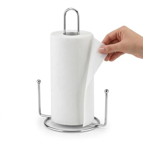 Peçetelik; Metal Kağıt Havluluk ve Standı, Mutfak ve Banyo için Rulo Havlu Tutucu, Tezgah Üstü Kağıt Havlu ve Peçete Organizer