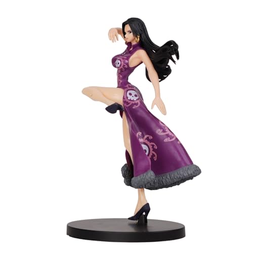 Image of Offo One Piece Boa Hancock Action Figure 15cm, Premium PVC Anime Collectible for Home Decor, Office Desk & Study Table, Multicolour Display Gift for Fans