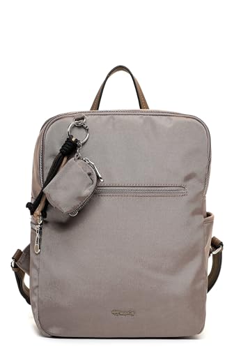 Sac à dos Tamaris femmes uni taupe parfait pour vos sorties urbaines de week-end