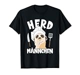 Perfektes Shirt unter der Küchenschürze für Damen und Herren und alle die gerne Kochen und niedliche Tiere lieben. Auch für Pizzabäcker. Toll als Geschenk zur bestanden Gesellenprüfung.