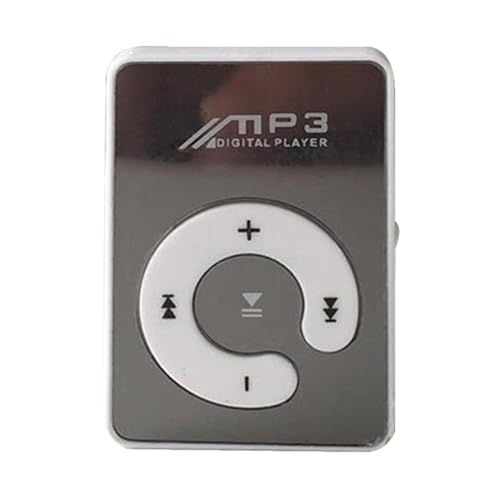 Music Player – 8GB Portable Sport Clip MP3 Player | MP3 Players with USB Cable and Earphones, Compact Audio Device for Gym, Running, Workout, Travel, Jogging, Lightweight Mini Digital