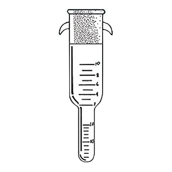 Stonylab Konzentratorrohr Aus Borosilikatglas – 10 Ml, 19/22 Schliff, Für Kuderna-Dänisch-Verdampfer
