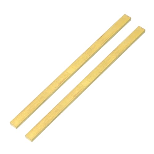 Plaque plate en laiton pour bijoux et réparation métallique de précision 2 Pcs