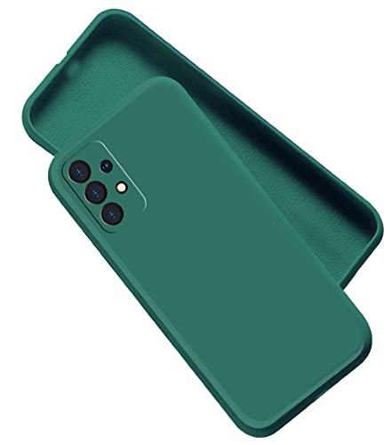 Image of A rtistque Back Cover Case for Samsung Galaxy A73 5G with Camera Protection | Shockproof TPU | Stylish Protective Design | Slim Fit | Ultra Matte | Samsung Galaxy A73 5G Back Cover - Green